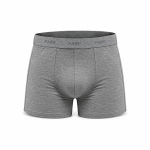 FABO Men's Bamboo Classic Trunk - MG001 Light Grey Melange
