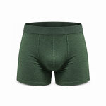 FABO Men's Cotton Classic Trunk - MG002 Green Melange