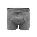 FABO Men's Bamboo Classic Trunk - MG001 Light Grey Melange